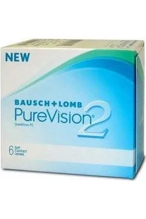 Bausch & Lomb Purevision® 2 6Uds Dioptrías +02.00 Radio 8.6