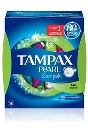 Parafarmacia TAMPAX PEARL COMPAK TAMPONES SÚPER 18 UDS.