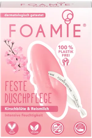 NoBrand FOAMIE SHOWER BODY BAR SOLID CHERRY KISS 80G