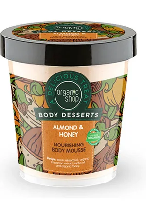 NoBrand ORGANIC SHOP MOUSSE CORPORAL NUTRITIVA ALMENDRA & MIEL 450ML