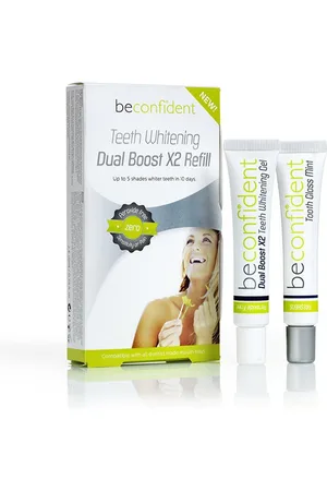 Beconfident TEETH WHITENING dual boost X2 refill 2 u