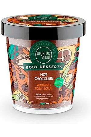 NoBrand ORGANIC SHOP EXFOLIANTE CORPORAL CHOCOLATE CALIENTE 450ML