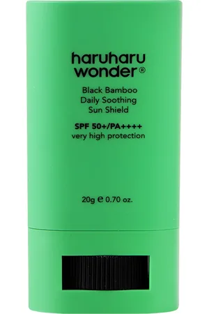 Haruharu WONDER Protector Solar en Barra para Piel Grasa Wonder Black Bamboo Daily Soothing Sun Shield