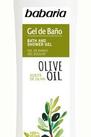 Babaria Gel de Baño Aceite de Oliva 600 ml Gel de Baño