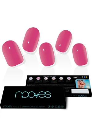 NOOVES LÁMINAS DE UÑAS DE GEL premium glam #barbie girl 20 u