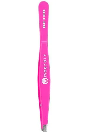 Beter Pinza Depilar Magnética Punta Recta #Fucsia