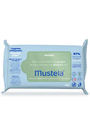 Mustela BEBÉ-NIÑO toallitas limpiadoras 60 u