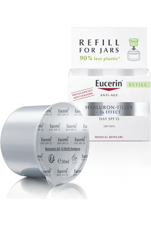 Eucerin HYALURON FILLER día piel seca SPF15 refill 50 ml