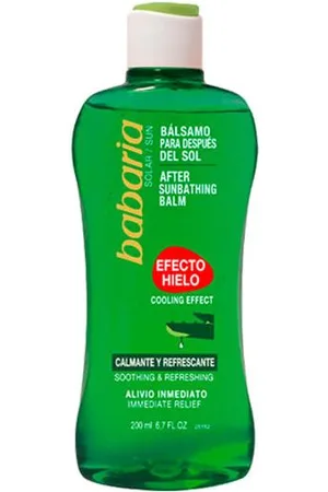 Babaria Solar Aloe Vera After Sun Gel Efecto Hielo 200 Ml