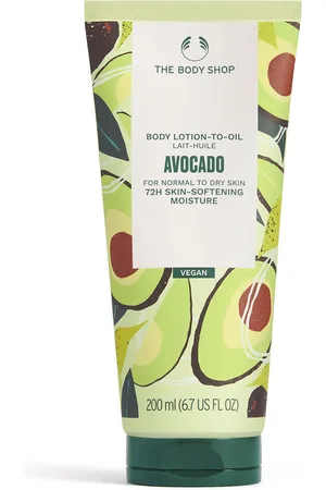 THE BODY SHOP AVOCADO body lotion-to-oil lait-huile 200 ml