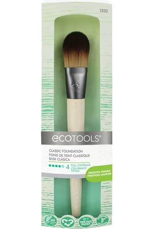 Real Techniques EcoTools Foundation Brush - Brocha Para Maquillaje Fluido