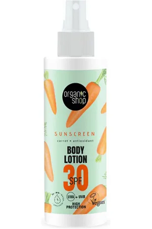 organic shop TIENDA ORGÁNICA CARROT LOCION CORPORAL SPF30 150ML