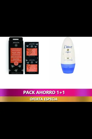 APIVITA | EXPRESS GOLD mascarilla facial reafirmante con jalea real 2 x 8 ml | Cosmética Facial | Mujer | EN
