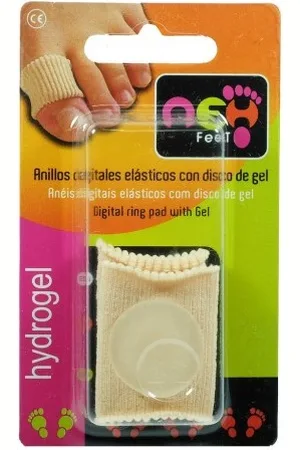 NoBrand NEH FEET ANILLOS DIGITALES CON GEL 2 UNIDADES