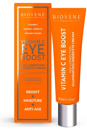 Biovène VITAMIN C EYE BOOST age-correcting illuminating under eye cream 30 ml