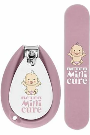 Beter Mini Cure Cuidado Uñas Bebés Rosa Lote 2 Pz
