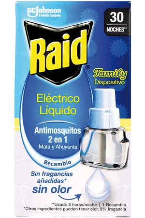 Raid FAMILY ANTIMOSQUITOS recambio 30 noches