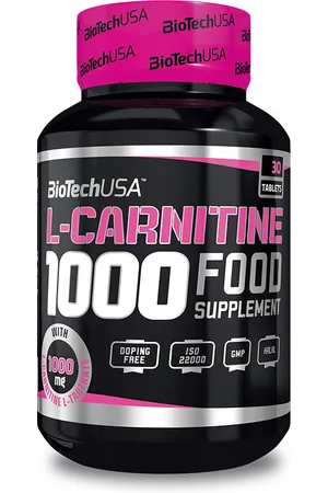 BiotechUSA L-CARNITINE 1000 mg 30 tabletas
