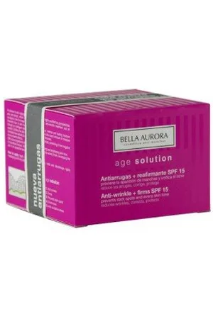 Bella Aurora AGE SOLUTION ANTIARRUGAS + REAFIRMANTE SPF15 50ML