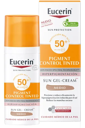 Eucerin SUN PROTECTION pigment control fluido color SPF50+ #medium 50 ml