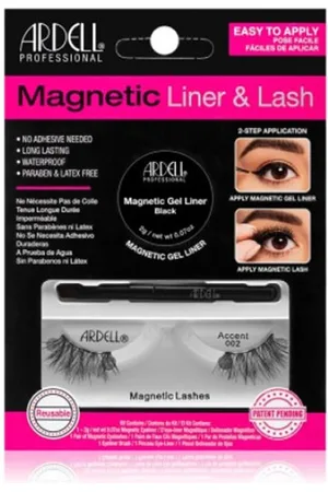 Ardell Magnetic Liner & Lash Pestañas Postizas Accent 002