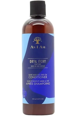 As i am DRY & ITCHY SCALP CARE olive & tea tree oil conditioner 355 ml