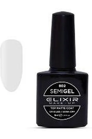 NoBrand Elixir Semi Gel Matte Top Coat 8 ml. Nº 802