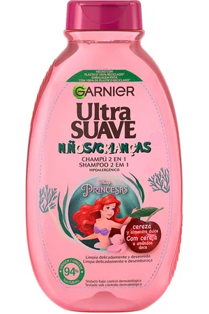 Garnier ULTRA SUAVE champú 2 en 1 La Sirenita #cereza 250 ml
