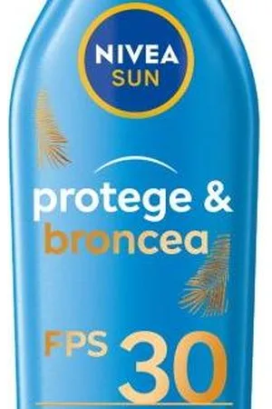 Nivea Sun Protege & Broncea SPF30 200 ml Leche Solar Hidratante