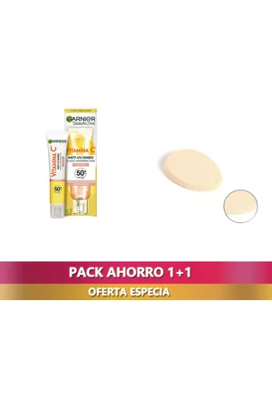 Garnier | SKINACTIVE VITAMINA C fluido antimanchas SPF50+ #glow 40 ml | Cosmética Facial | Mujer | EN