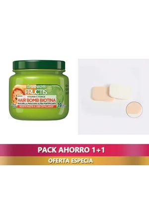 Garnier | FRUCTIS VITAMIN FORCE hair bomb biotina mascarilla 320 ml | Cabello | Mujer | EN