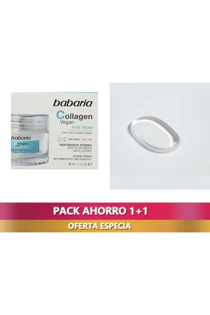 Babaria | COLAGENO VEGANO crema facial reafirmante intenso 50 ml | Cosmética Facial | Mujer | EN