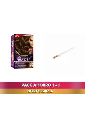 NoBrand Wella Color Perfect 7 | WELLA COLOR PERFECT 7 100% cobertura de canas #5/0-castaño claro 4 u | Cabello | Mujer | EN