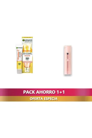 Garnier | SKINACTIVE VITAMINA C fluido antimanchas SPF50+ #glow 40 ml | Cosmética Facial | Mujer | EN