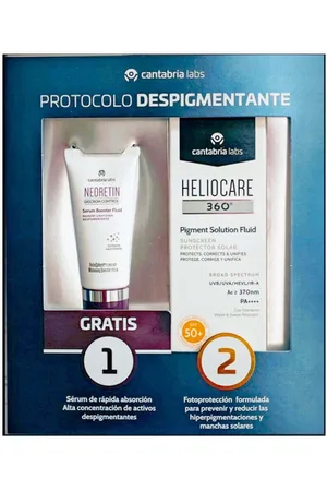 Cantabria Labs Cantabria Heliocare 360º Pigment Solution Fluid 50+ 50 ml + Regalo Neoretin Sérums Boster Fluido 15 ml