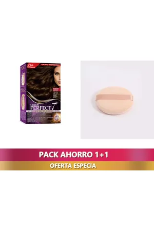 NoBrand Wella Color Perfect 7 | WELLA COLOR PERFECT 7 100% cobertura de canas #3/0-marrón oscuro 4 u | Cabello | Mujer | EN