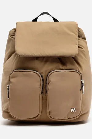 MISAKO Meli mochila acolchada con solapa en nylon y bolsillo interior para tablet
