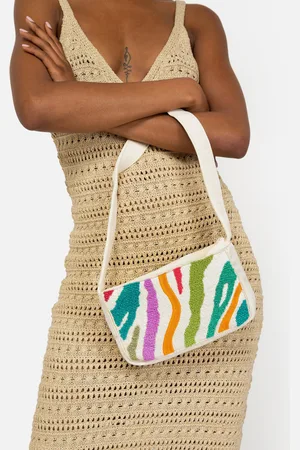 MISAKO Salguer bolso de hombro con abalorios