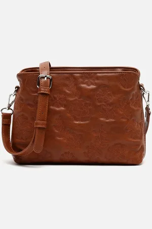 MISAKO Eliettes bolso bandolera grabado floral