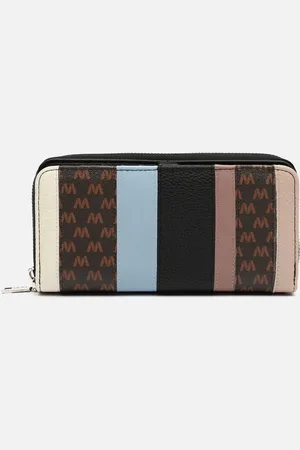 MISAKO Ivanka monedero grande con estampado monogram