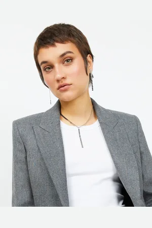 MISAKO Kendra conjunto de collar y pendientes largos