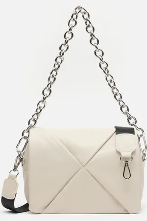 MISAKO Tarifa bolso bandolera con solapa y doble asa