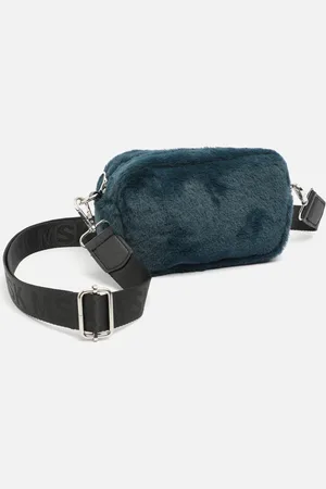 MISAKO Furry bolso bandolera pequeño efecto pelo