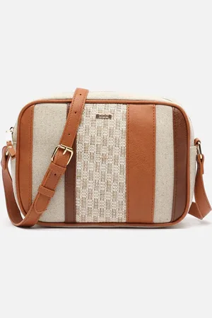 MISAKO Mixu bolso bandolera efecto rafia