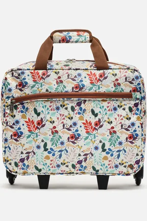MISAKO Azier maletín con ruedas estampado