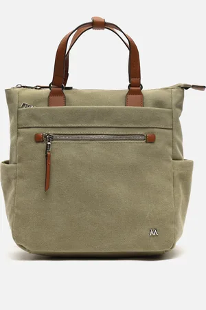 MISAKO Evolet mochila de tela con asa de mano