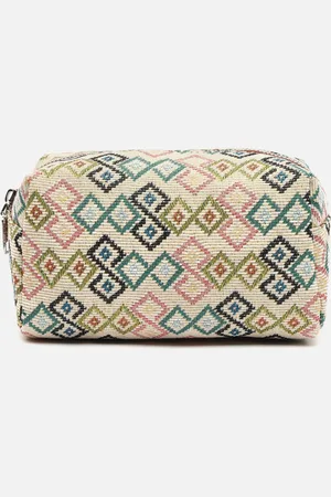 MISAKO Saorla neceser con estampado jacquard