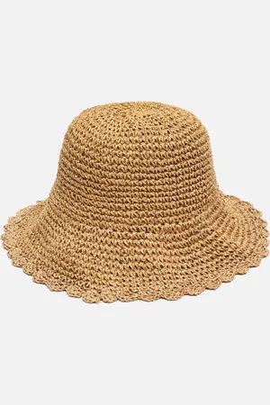MISAKO Kaylie gorro bucket efecto rafia
