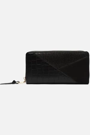 MISAKO Ofel monedero grande con estampado patchwork animal print