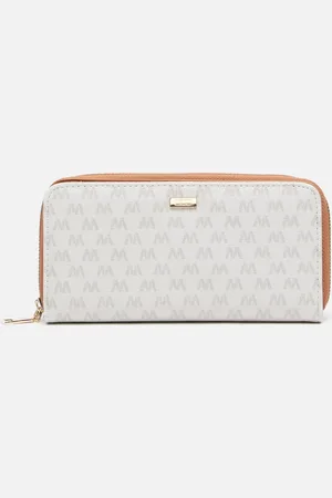 MISAKO Monogram monedero grande con estampado monogram
